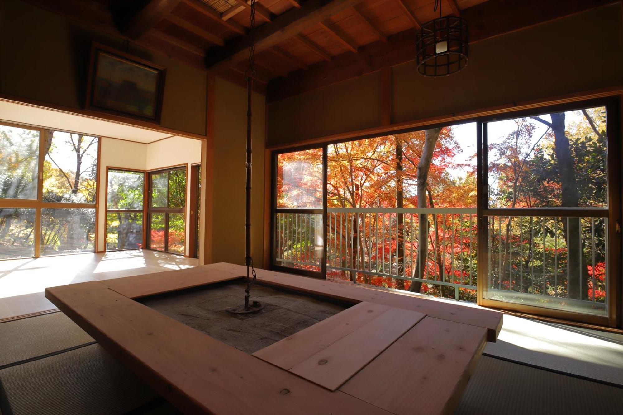 Hat Byakugoji, Japanese Traditional Fireplace　Hat白毫寺　自然豊富な別荘地にある囲炉裏付き一軒家 Нара Екстер'єр фото